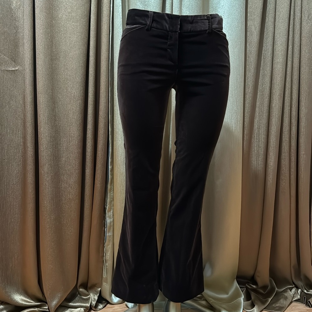 Theory velvet flare pants 🥰😍